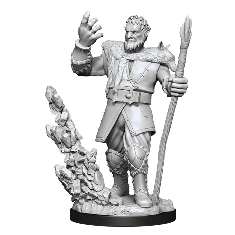 Dungeons & Dragons Nolzur's Marvelous Unpainted Miniatures: W11 Male Firbolg Druid from WizKids image 15