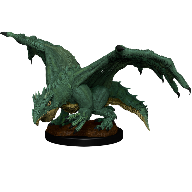Dungeons & Dragons Nolzur's Marvelous Unpainted Miniatures: W11 Green Dragon Wyrmling & Afflicted Elf from WizKids image 13