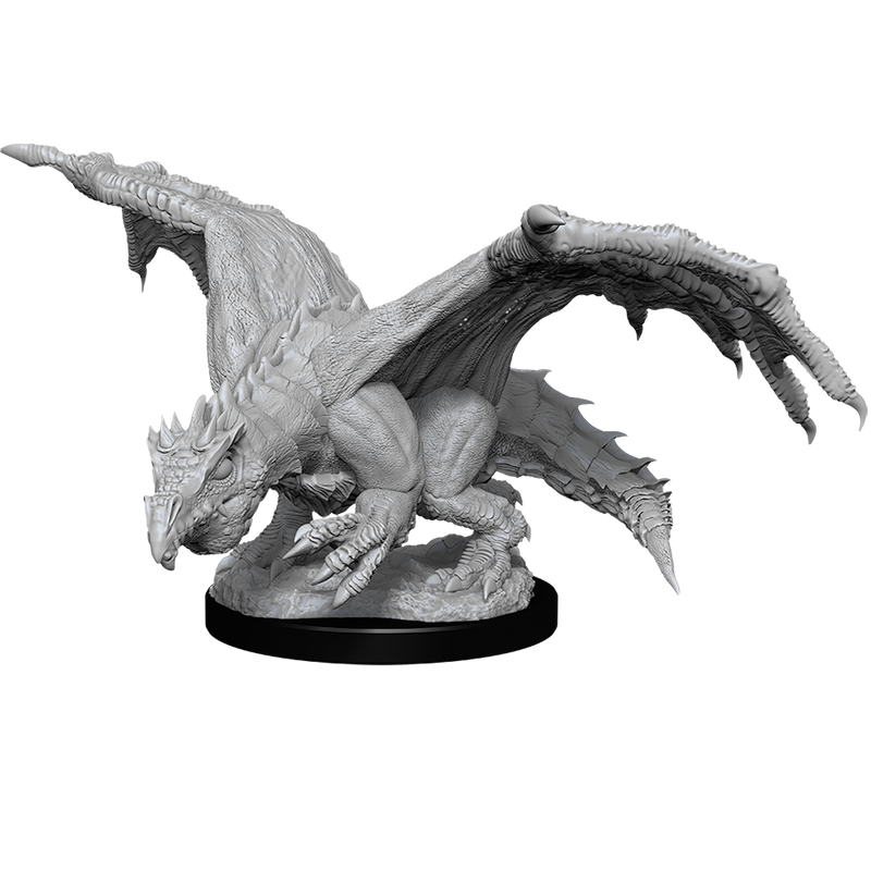 Dungeons & Dragons Nolzur's Marvelous Unpainted Miniatures: W11 Green Dragon Wyrmling & Afflicted Elf from WizKids image 12