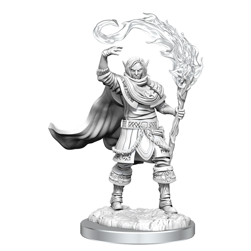 Dungeons & Dragons Nolzur's Marvelous Unpainted Miniatures: W16 Elf Cleric Male from WizKids image 22
