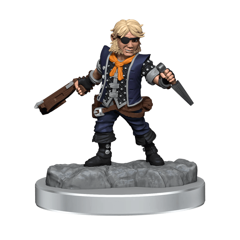 Dungeons & Dragons Frameworks: W02A Male Halfling Rogue