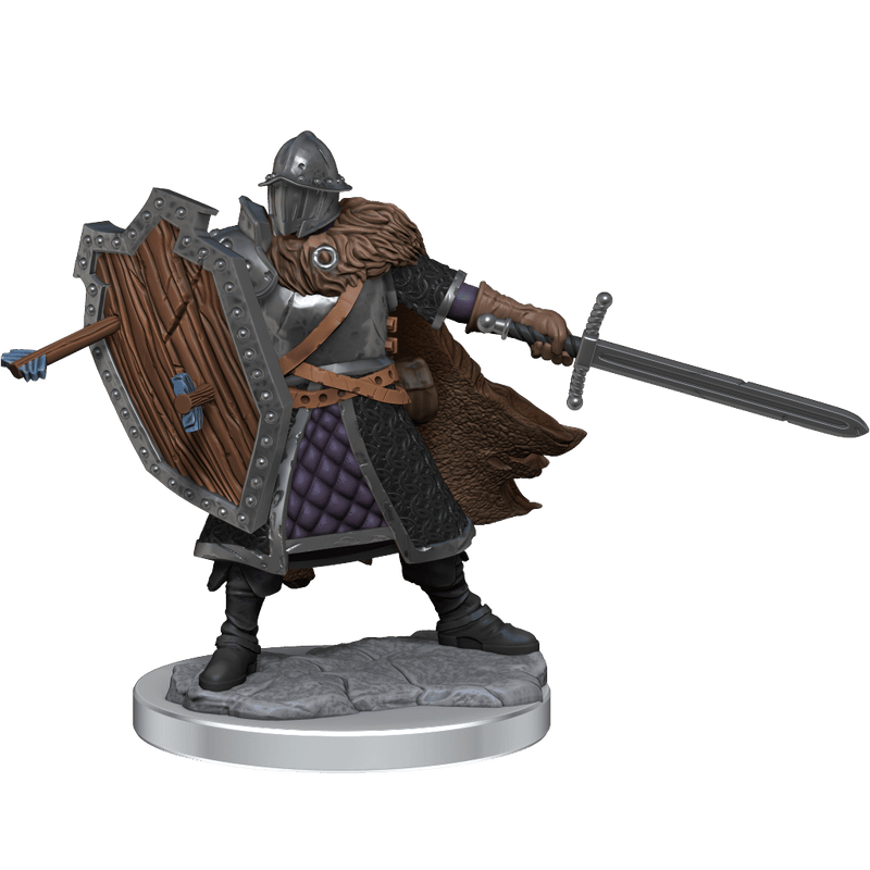 Dungeons & Dragons Frameworks: W01 Human Fighter Male from WizKids image 10