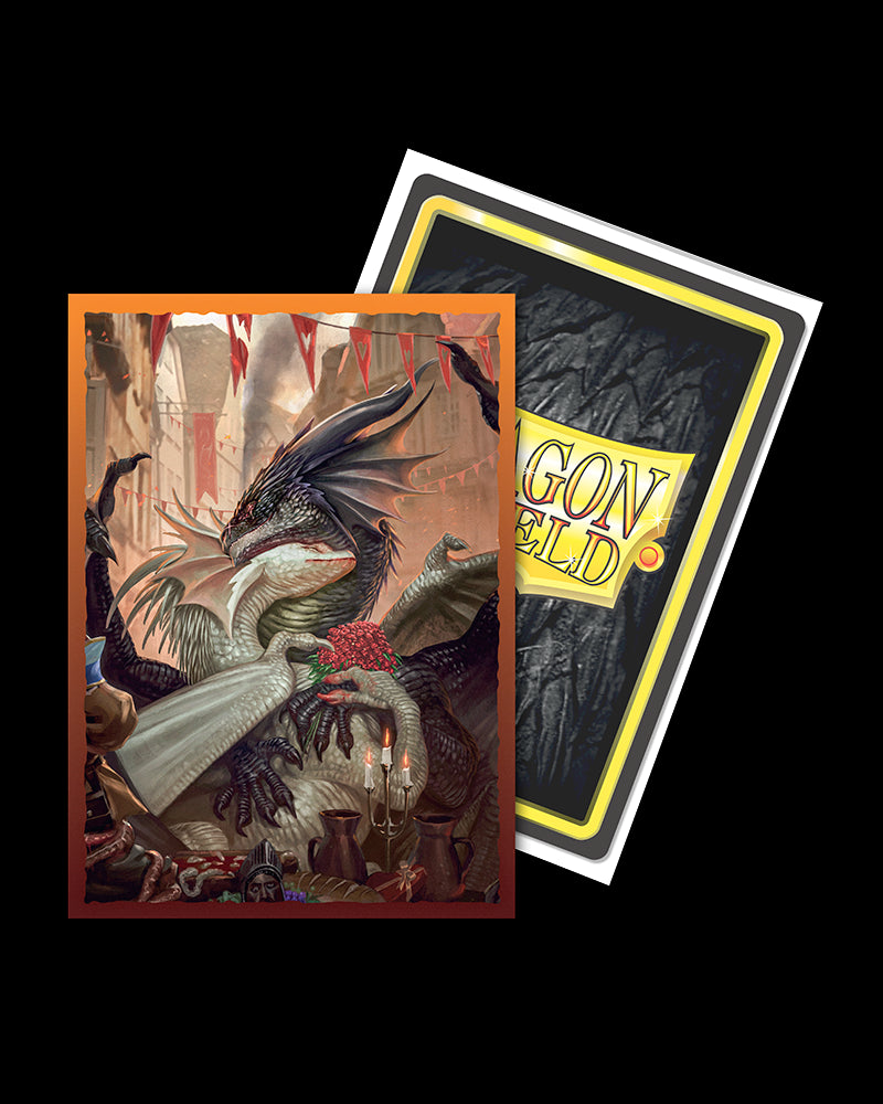Dragon Shields: (100) Brushed Art - Valentine Dragons 2021 from Arcane Tinmen image 7