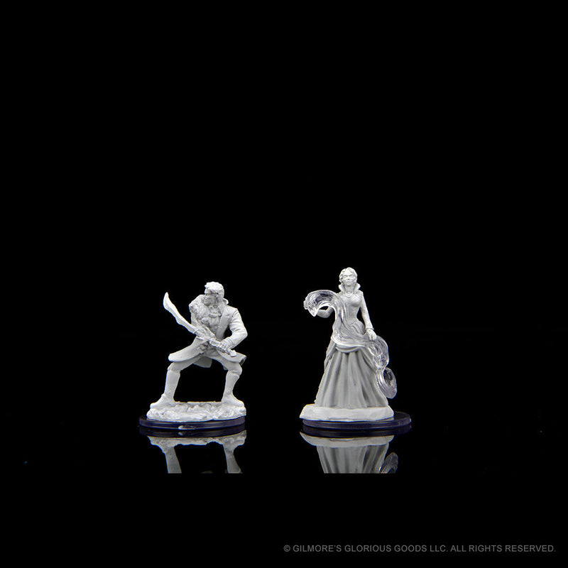 Critical Role Unpainted Miniatures: W03 Vampire & Necromancer Nobles from WizKids image 7