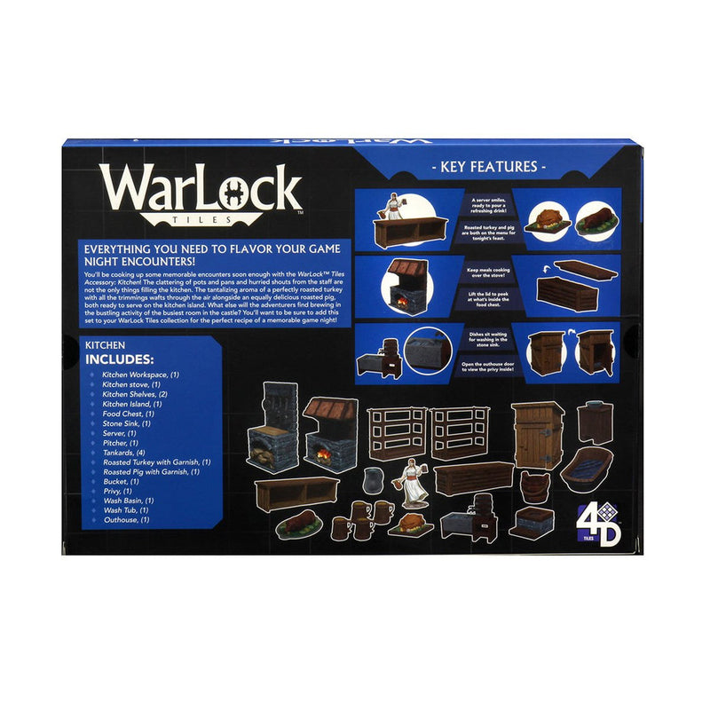 WarLock Tiles: Accessory - Kitchen from WizKids image 18