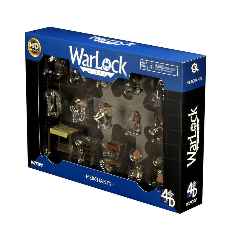 WarLock Tiles: Accessory - Merchants from WizKids image 18