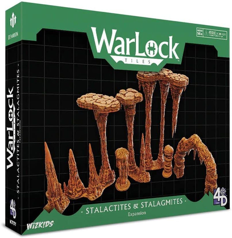 WarLock Tiles: Accessory - Stalactites & Stalagmites by WizKids | Watchtower