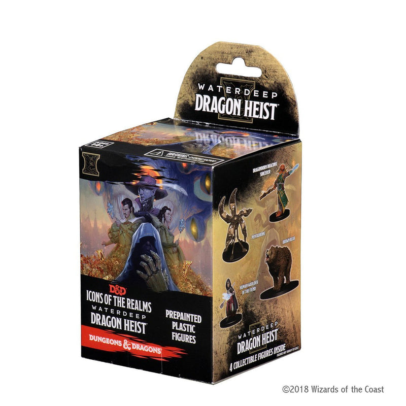 Dungeons & Dragons: Icons of the Realms Set 09 Waterdeep Dragon Heist Booster Brick (8) from WizKids image 10