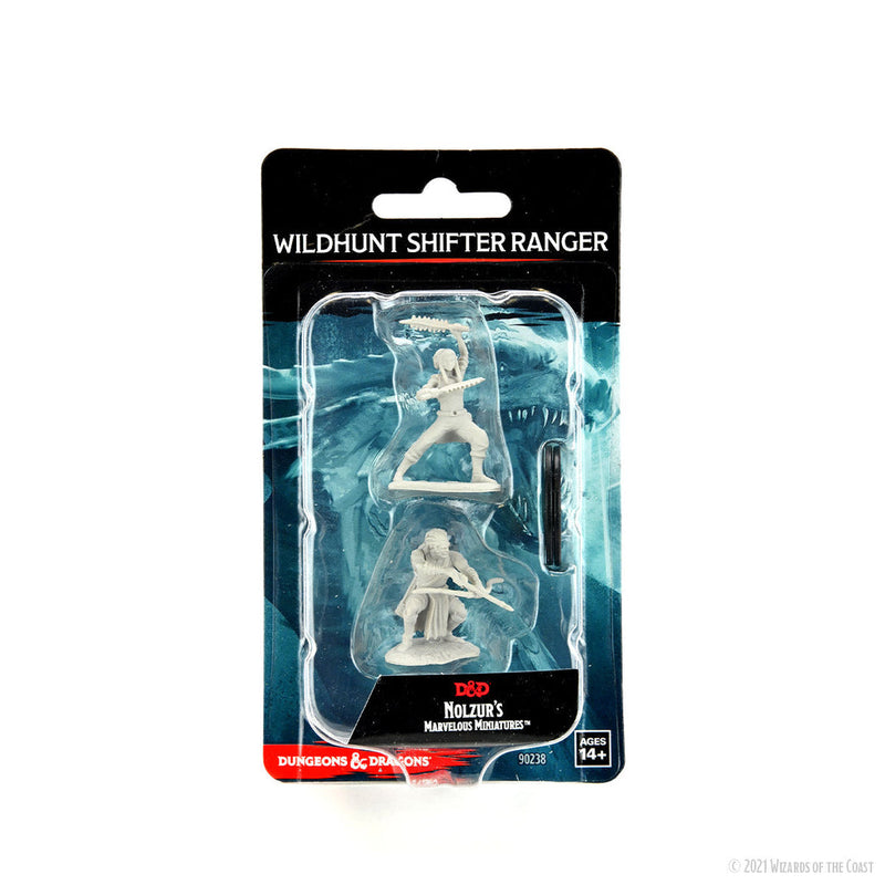 Dungeons & Dragons Nolzur's Marvelous Unpainted Miniatures: W14 Shifter Wildhunt Ranger Male from WizKids image 5