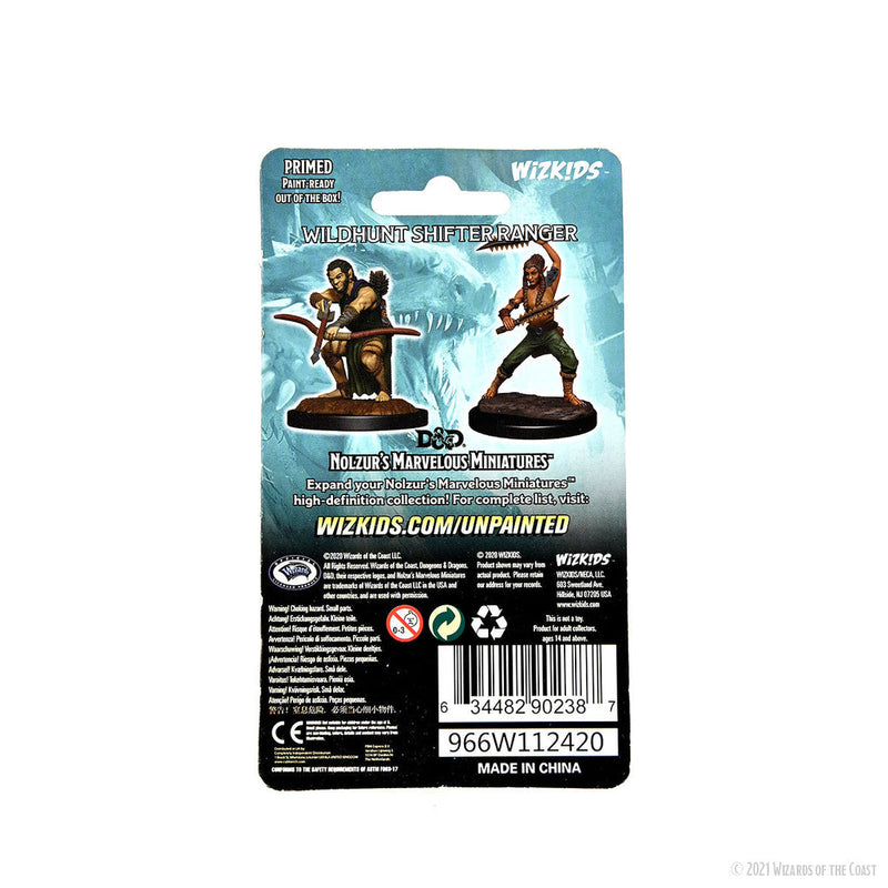 Dungeons & Dragons Nolzur's Marvelous Unpainted Miniatures: W14 Shifter Wildhunt Ranger Male from WizKids image 6