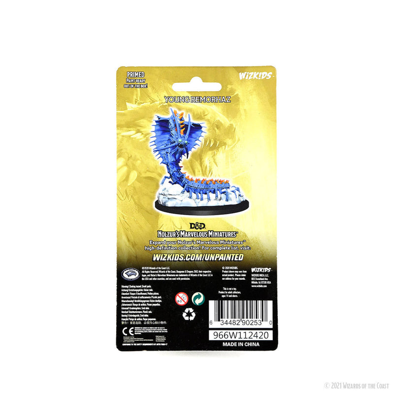 Dungeons & Dragons Nolzur's Marvelous Unpainted Miniatures: W14 Young Remorhaz from WizKids image 6